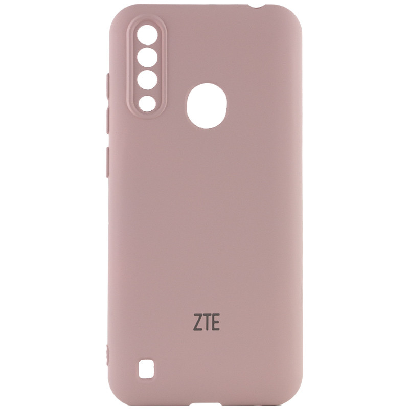 Silicone Cover My Color Full Camera (A) для ZTE A7 Fingerprint 2020 (Pink sand)-0